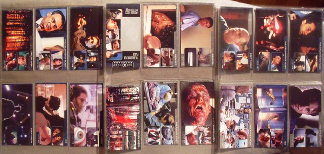 18 THE X-FILES SHOWCASE TRADING CARDS in Arts & Collectibles in Lethbridge