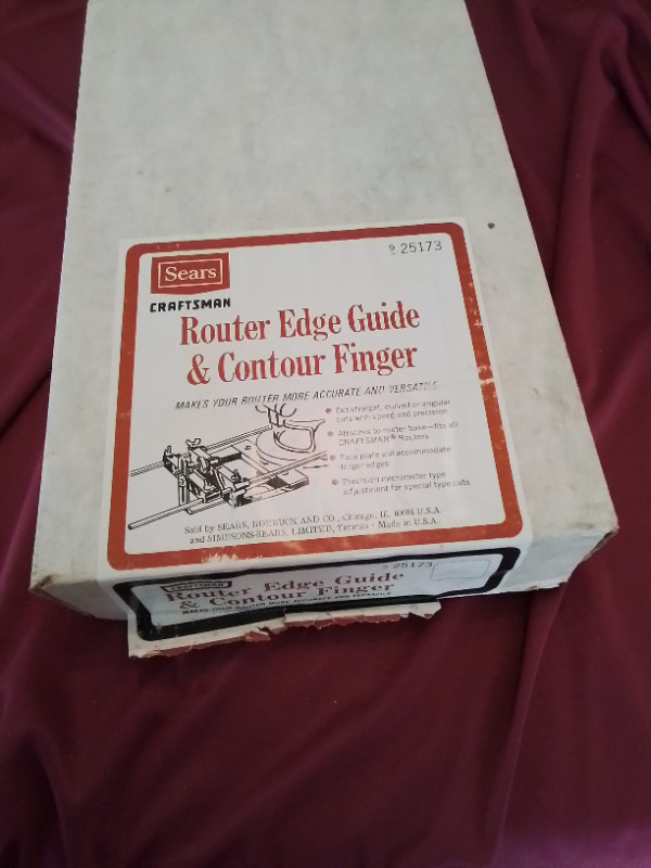 Vintage Router edge guide and contour finger in Other in Winnipeg - Image 3