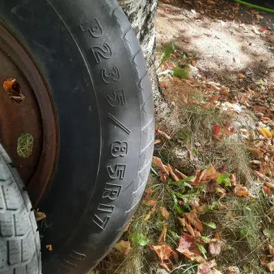 Free - Dodge Ram "Spare" donut Used once - nothing special - just a spare for getting home or to a s...