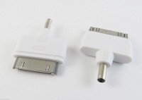 Apple iPod 30 Pin Male to 3.5 mm Male DC Power Adapter Converter