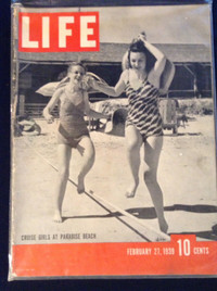 Life February 27, 1939 Cruise girls at paradise beach