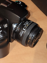 NIKON F60 Film Camera w/ 50mm f1.4 & 28-80mm