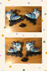 K2 Merlin Kids Adjustable Roller Skates Size US 11-2