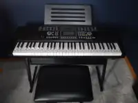 Rock Jam  561 keyboard piano super kit includes:
