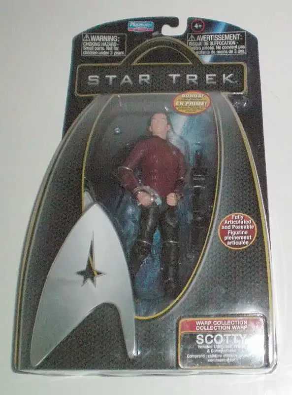 Star Trek 2009 Warp Collection Scotty Figure by Playmates Toys N in Arts & Collectibles in London - Image 2