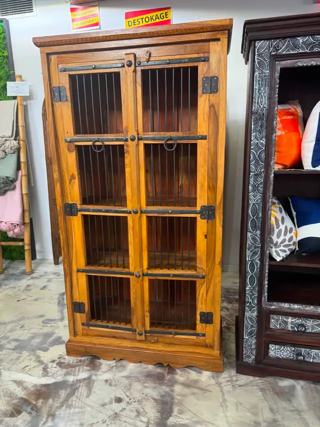 ✅Armoire en bois de rose, Placard, Bibliothèque Inde, vaisselier in Bookcases & Shelving Units in City of Montréal - Image 4