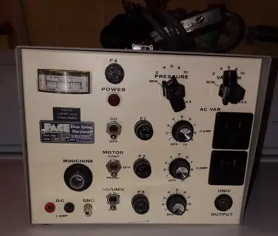This is a Pace model PPS-100A desldering / soldering station power unit , soldering iron , solder x-...