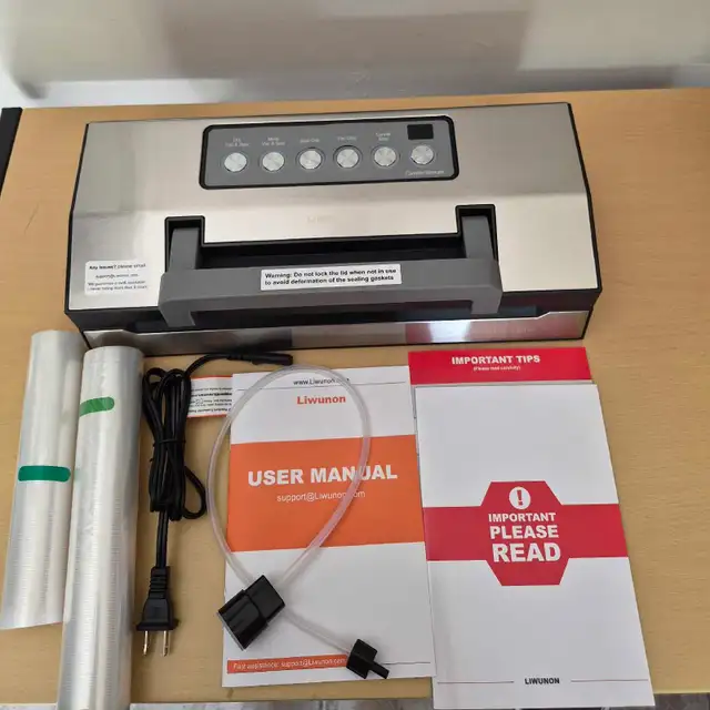Liwunon Vacuum Sealer in Processors, Blenders & Juicers in Mississauga / Peel Region - Image 5