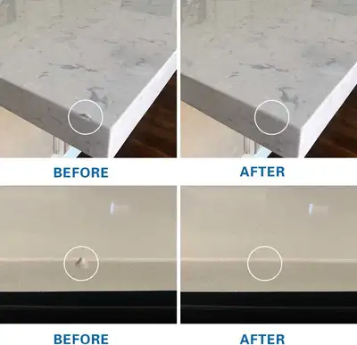 Granite and quartz countertop repair and Drain cleaning, View more