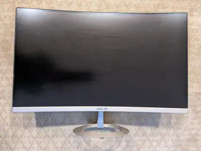 ASUS VZ27VQ curved computer monitor, View more