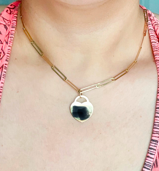 18k necklace with pendant dans Bijoux et montres  à Ville d’Edmonton - Image 3