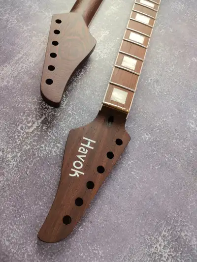 Havok Wenge Neck Stainless Steel Frets White binding Brass Nut ,, View more