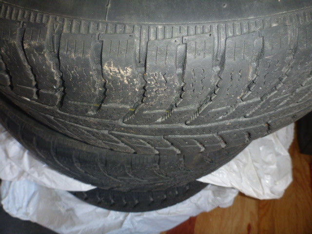 17 inch Rims with BF Goodrich M+S, 215 55R17 94T in Tires & Rims in Cole Harbour - Image 2