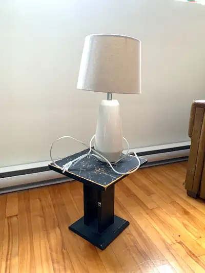 Plug-in lamp with lamp shade, View more