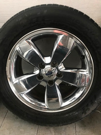 17 inch 17x7.5 Motiv 430C MAESTRO Chrome wheels rims 5x4.5 5x114.3 +40 