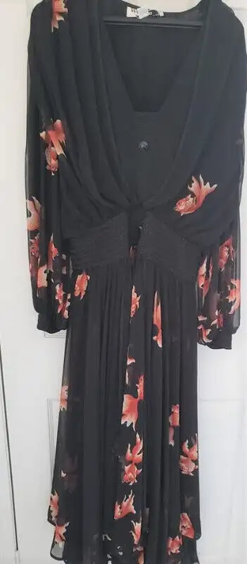 Womens Vintage Wayne Clarke Dress Evening Gown Party Size 10, View more
