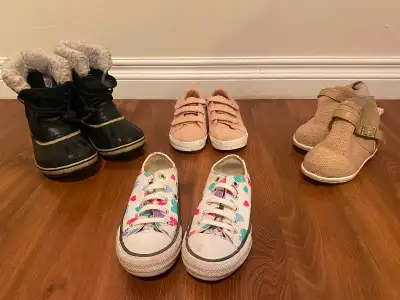 Girls (little kid) size 11 shoes