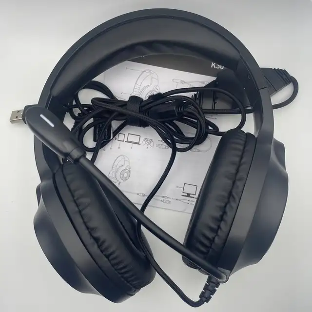  OLANRUN K30 Gaming Headset with RGB Lights & Mic – Multi-Plat62864362857346121