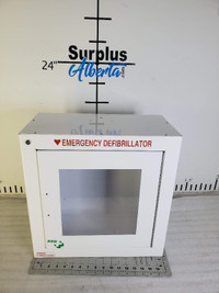 Zoll  AED defibrillator    Wall Cabinet