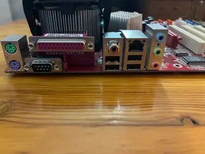 Desktop computer motherboard .