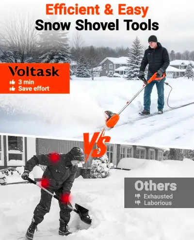 Voltask Electric Corded Snow Blower ❄️️, View more