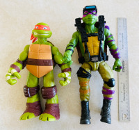 TMNT Teenage Mutant Ninja Turtles Large Size Action Figures 