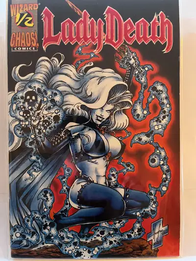 Lady Death Wizard 1/2 RED VELVET Issue, View more