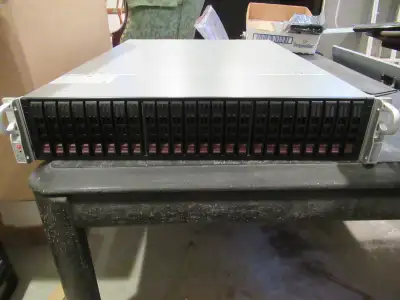 SuperMicro model SC216B-12, 2 x XEON Gold 5118, 256 DDR4, View more