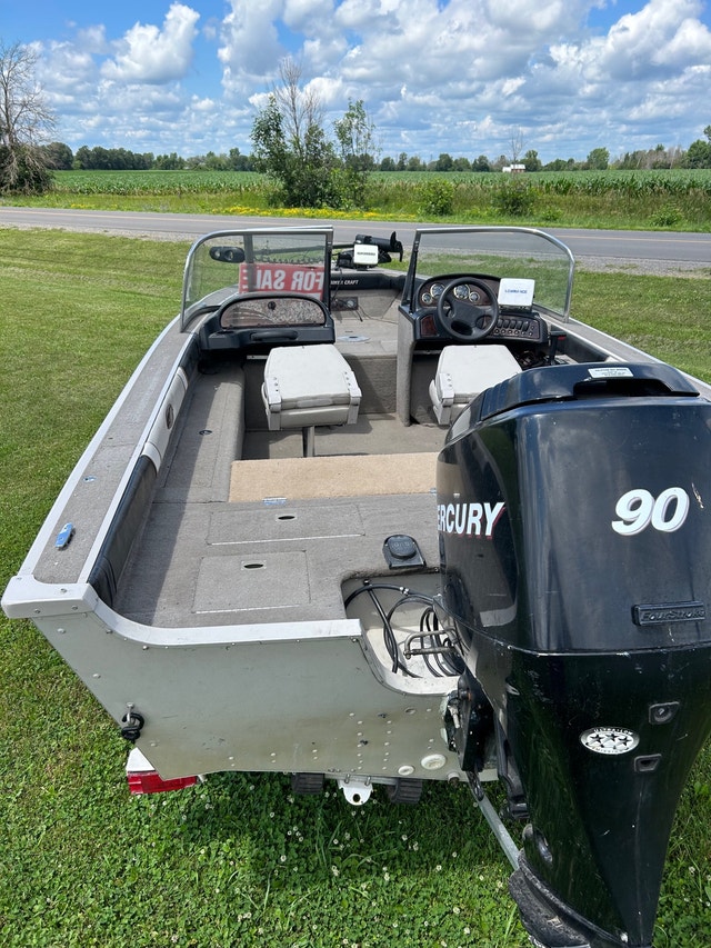 Smoker craft millentia 172 Powerboats & Motorboats Belleville Kijiji