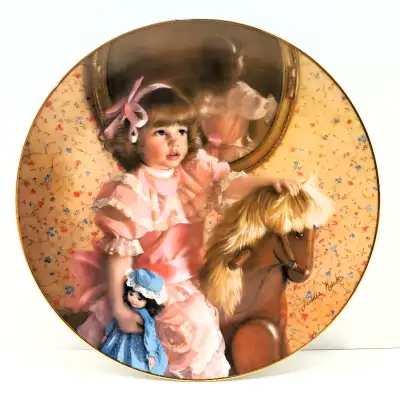 Amy’s Magic Horse by Sandra Kuck Days Gone By Collector Plate, View more