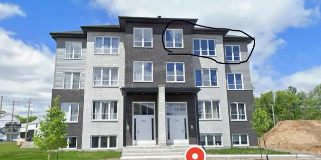 4.5-room apartment for rent in St-Jérôme, available November 1, 2026