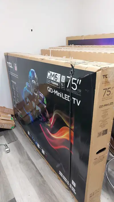 Sale Alert : Tv - 75 TCL 75QM6K QM6 Series - QD - Mini LED Smart $950 Sale Soon End Hurry Up Message...