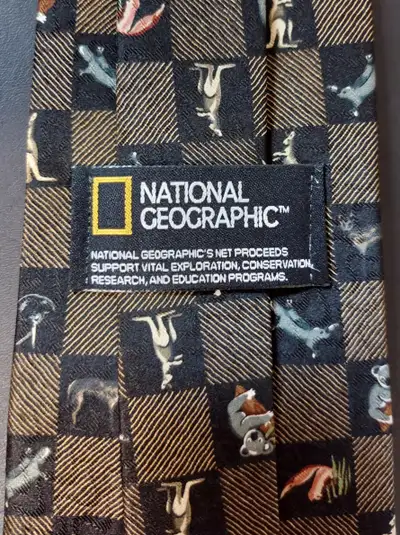 Silk men's ties with Australian animals + Free tie, View more