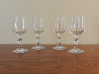 Crystal Liqueur/Sherry Glasses (set of 4)