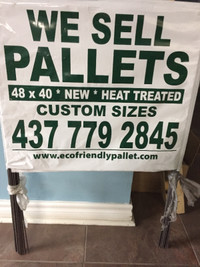 PALLETS  New ,HT, Grade 1, 48 x 40 and more..