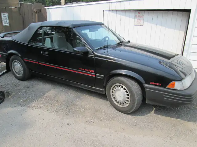 CHEVY CAVALIER RS  RAGTOP   3.1 v6 ****127000KMS