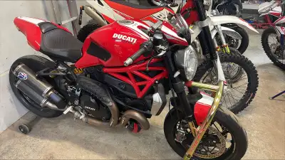 Mint Ducati monster for sale. I bought the bike new from gp bikes. Never drop. Never track. Aftermar...