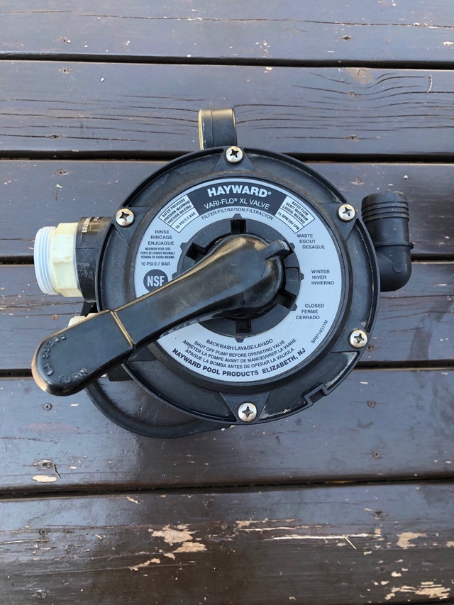 Valve pour filtre piscine. Hayward SP0714T Pro Series Hot Tubs