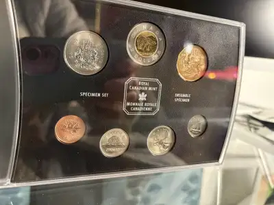 2002 specimen set Canadian coinage, View more