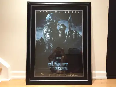 Selling a large size home decor/wall art/collectible piece. Original theatrical release Planet Of Th...