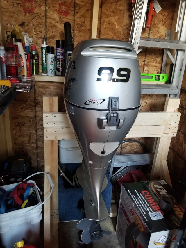 Honda 9.9hp 4stroke outboard Powerboats & Motorboats Calgary Kijiji