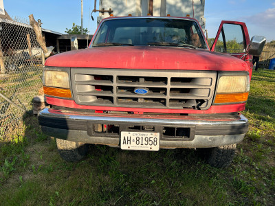 1994 ford F super duty dump truck 