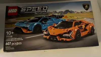 Get ready to rev up your building skills with the Lego Speed Champions Lamborghini Revuelto & Lambor...