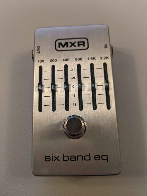 MXR 6 Band EQ Pedal in Amps & Pedals in Cambridge