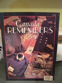Book -  Canada Remembers