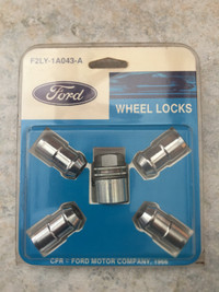 Genuine Ford F2LY-1A043-A Wheel Lock Kit