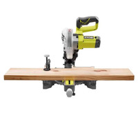 Ryobi 7 1/4" sliding miter saw brand new in box 