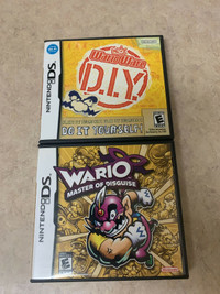 Wario D.I.Y Nintendo ds game