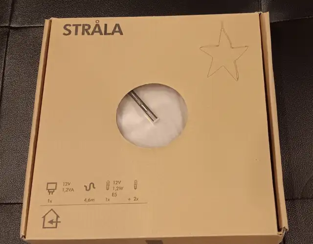 IKEA GLANSA STAR PENDANT LIGHTS in Indoor Lighting & Fans in Belleville - Image 4