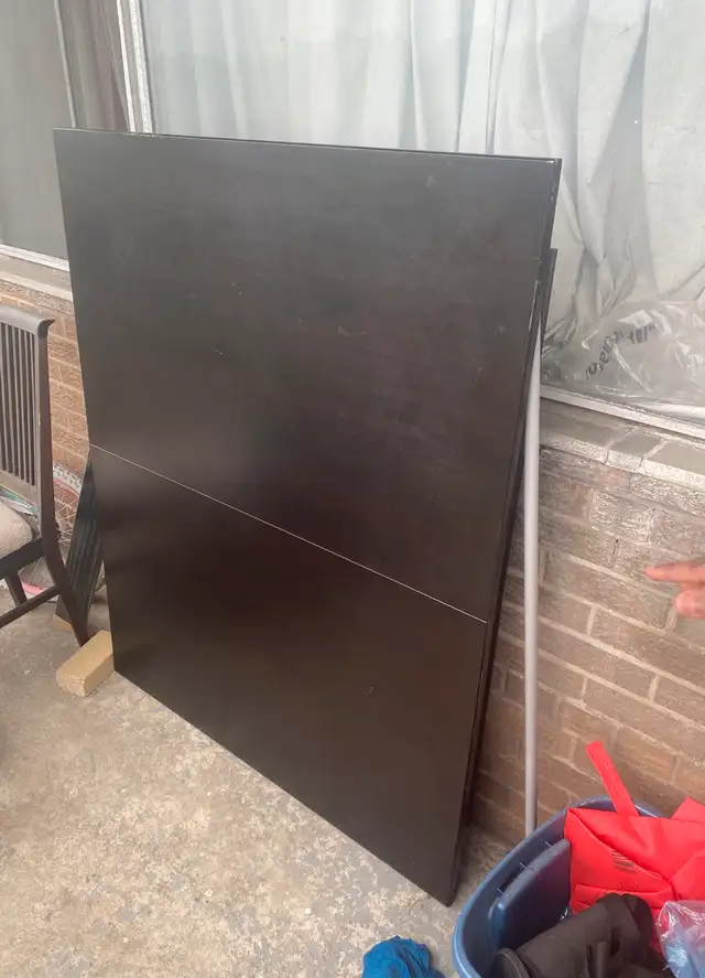 Dark Brown Foldable Table Top and Legs63848995318915121